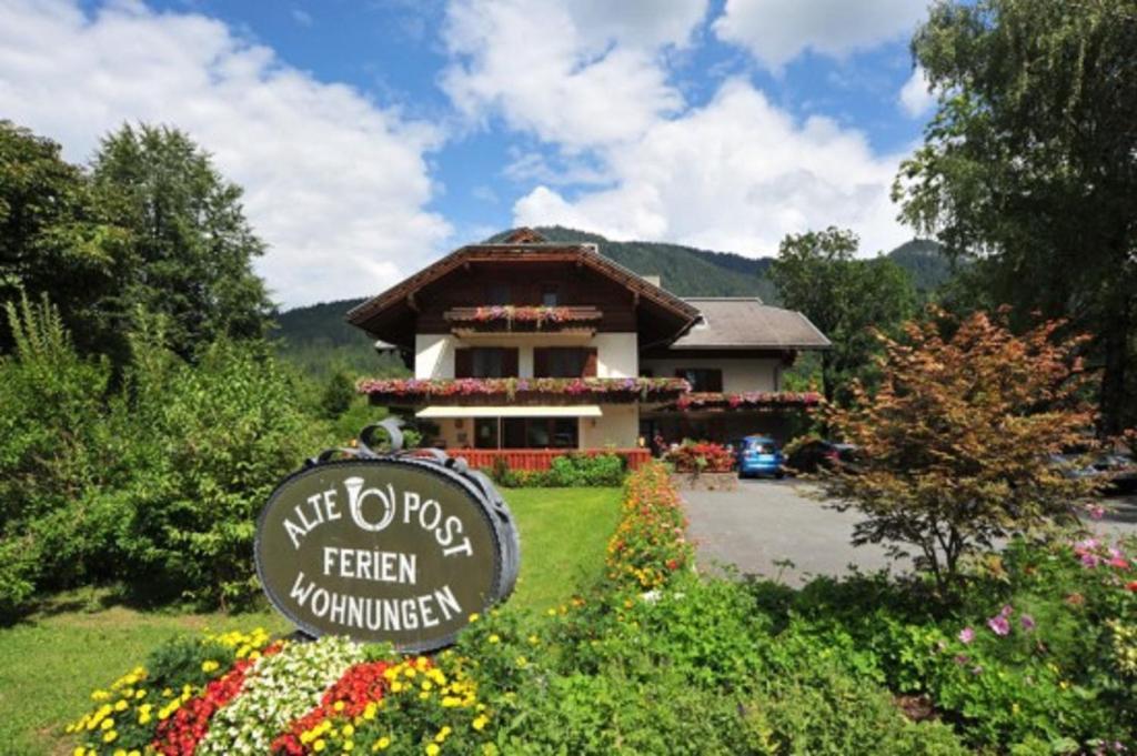Ferienhof Alte Post, Apartments Weißbriach Buitenkant foto